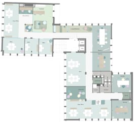 Grundriss Beispiel Regelgeschoss