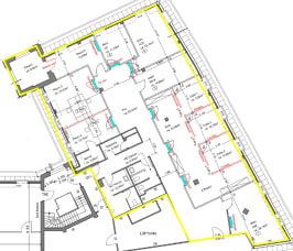 Grundriss Turmhaus Dachgeschoss