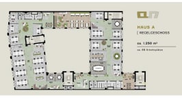 Grundriss Regelgeschoos Haus A