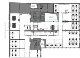 Grundriss Büro