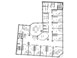 Grundriss 4 Obergeschoss Variante 2