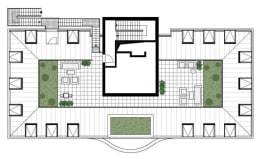 Grundriss - Dachterrasse