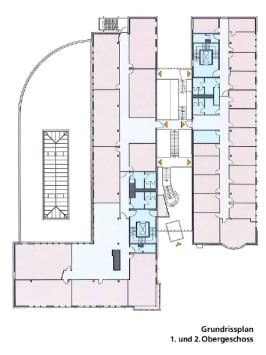 Grundrissplan 01OG und 02OG