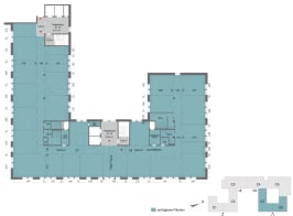 Grundriss Regelgeschoss