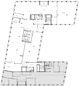 Grundriss Bestand 3 Obergeschoss