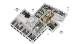 Grundriss Untervermietung 1OG
