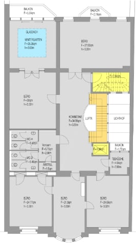 Grundriss 2 Obergeschoss