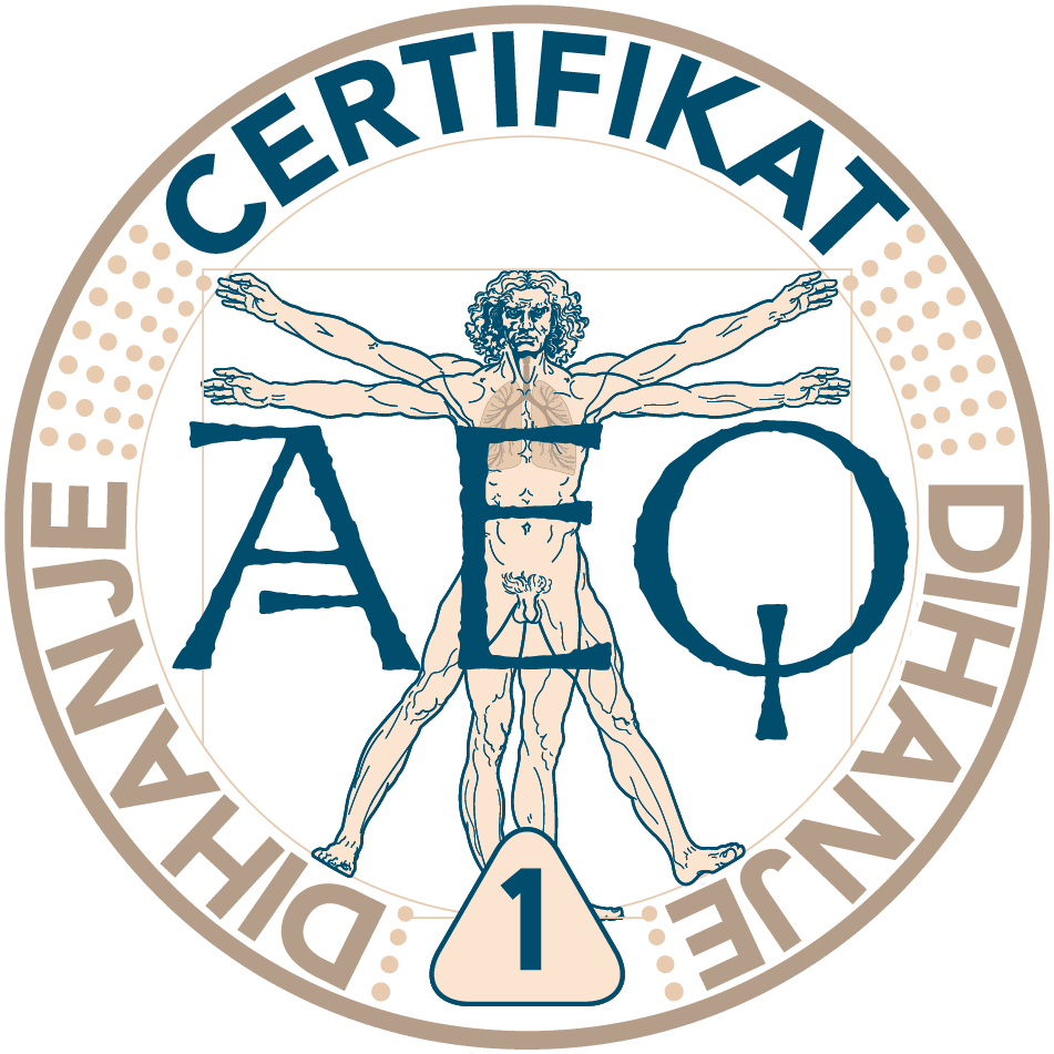 Licenca za AEQ Dihanje 1. stopnja