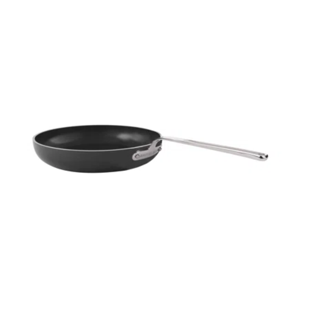 LOLYKITCH 10 Inch Tri-Ply Stainless Steel Wok Pan with Lid,Deep