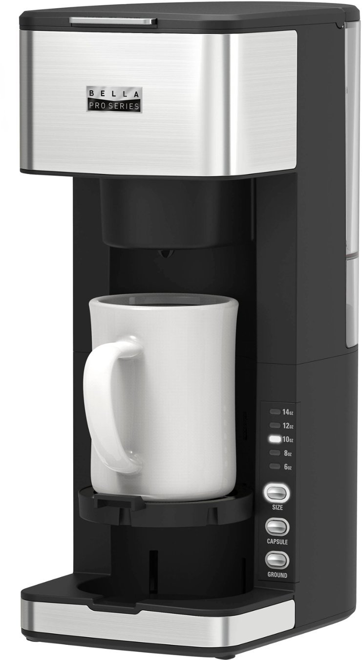 has a Bella Pro coffee maker on sale