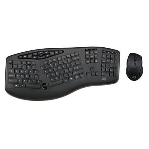 Rat n de teclado ergon mico inal mbrico