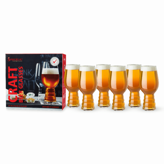 Spiegelau Craft Beer IPA Glass - Modern Beer Glasses Pint Glass Gift Set of  2 