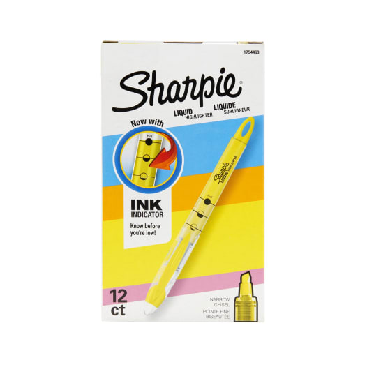 Scripture Sharpie Accent Marker, Yellow 