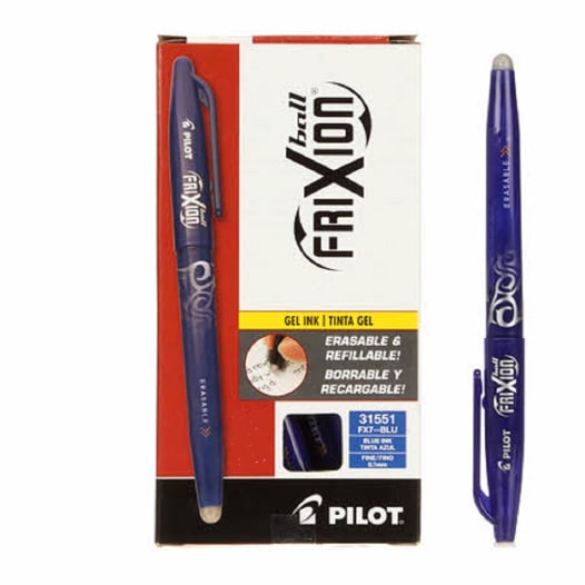 Plumas de Gel Borrables Pilot Pen Frixion Ball Punto fino Tinta