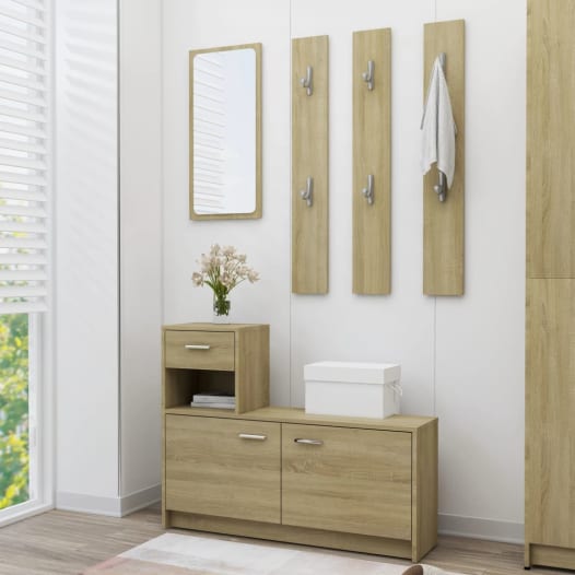 Hallway unit oak deals