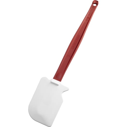 Rubbermaid High-Heat Cook's Scraper 9 1/2 in Red/White