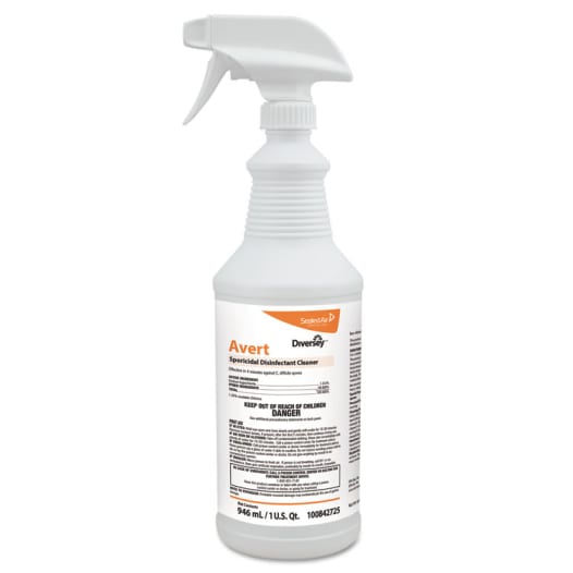 Avert sporicidal 2024 disinfectant cleaner wipes