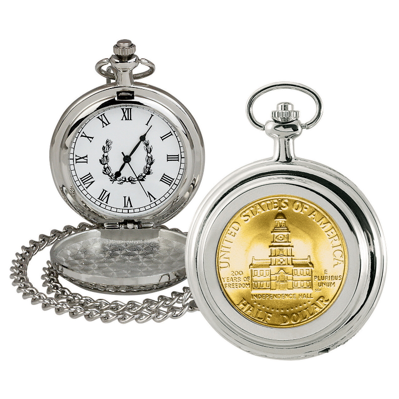 1976 bicentennial pocket watch cheap