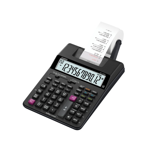 Mini desktop printing calculator sale