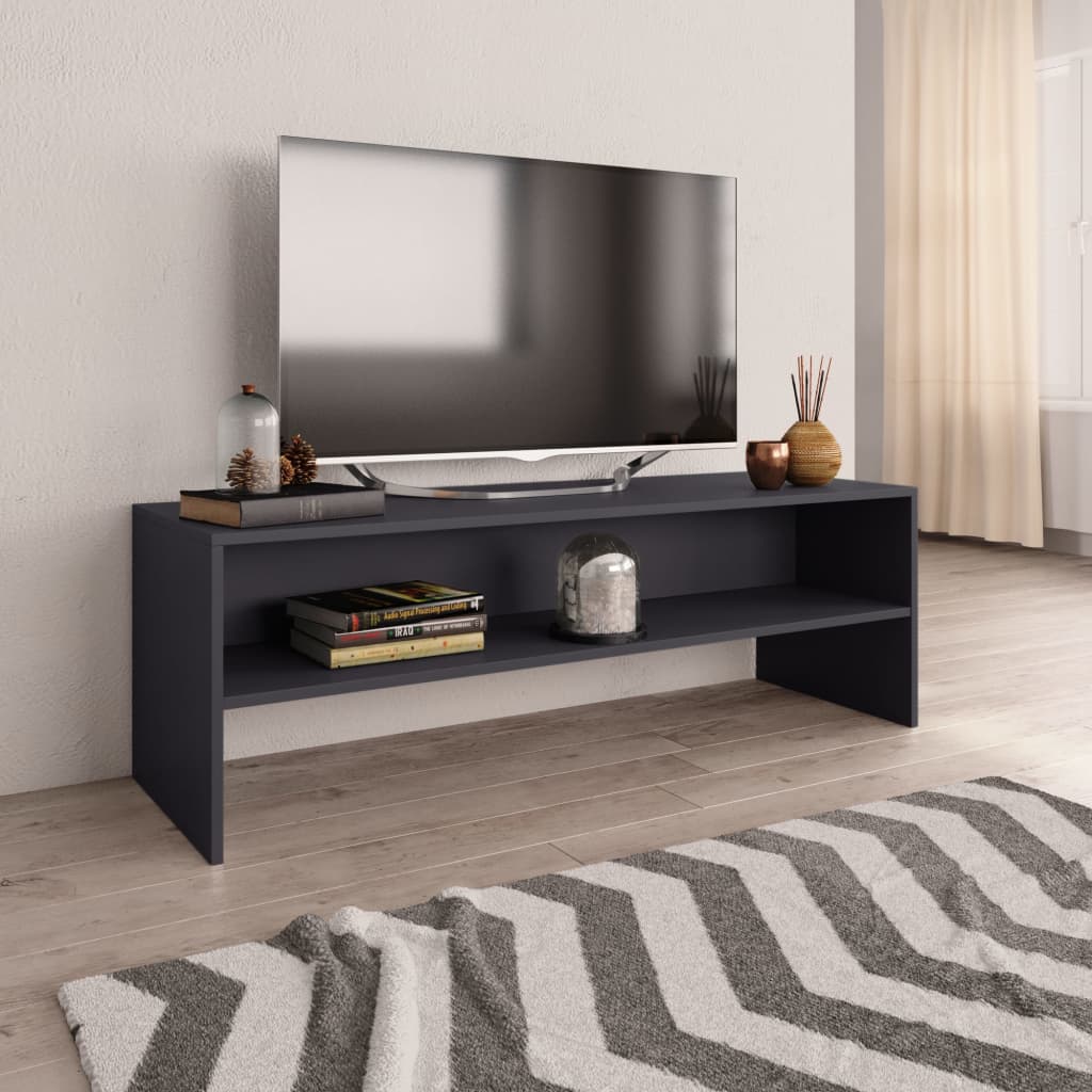 Mueble tv largo y bajo madera Teca【Metropole DTP】