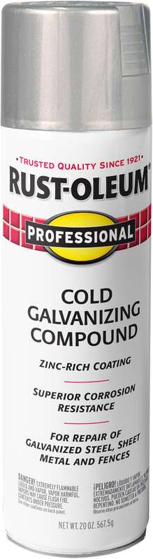 Bright galvanized deals spray paint