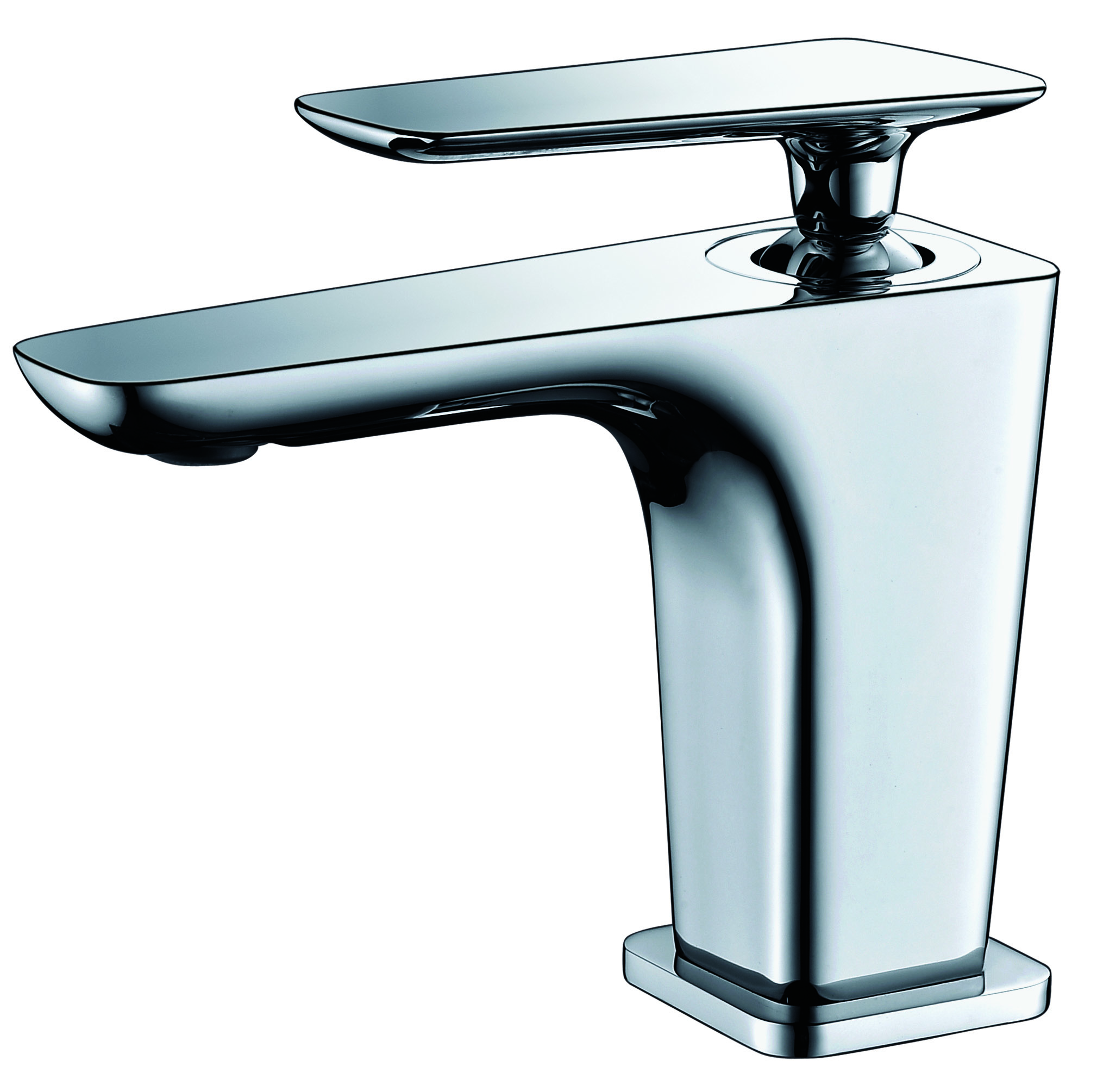  Grifo de baño II, letras H y C grabadas en el grifo para  indicar la ubicación del agua fría y caliente, control de una sola palanca  : Herramientas y Mejoras del