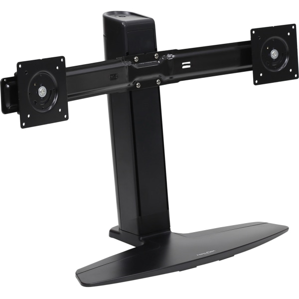 PERLESMITH TV Tripod Stand-Portable TV Stand for 23-60 Inch LED LCD OLED  Flat Screen TVs-Height Adjustable Display Floor TV Stand with VESA  400x400mm