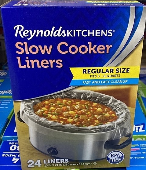 Stock Up! Reynolds Kitchens Slow Cooker Liners, Regular (Fits 3-8