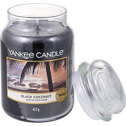 YANKEE CANDLE de Yankee Candle BOTE GRANDE PERFUMADO A COCO NEGRO 22 OZ  para UNISEX