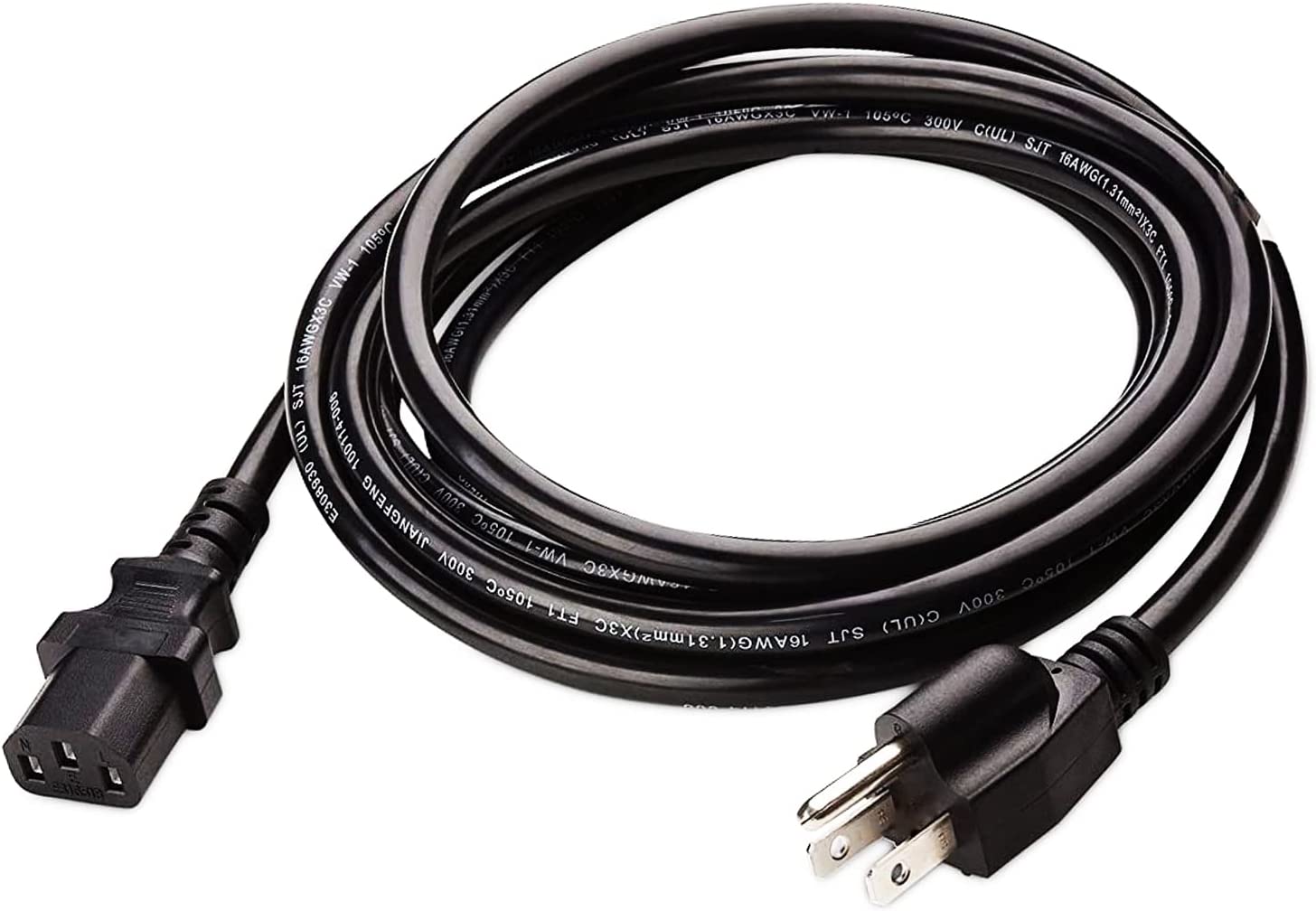 Cable de alimentación para monitor para DELL/HP/ION Block Rocker, cable de  alimentación de CA de 3 clavijas de repuesto