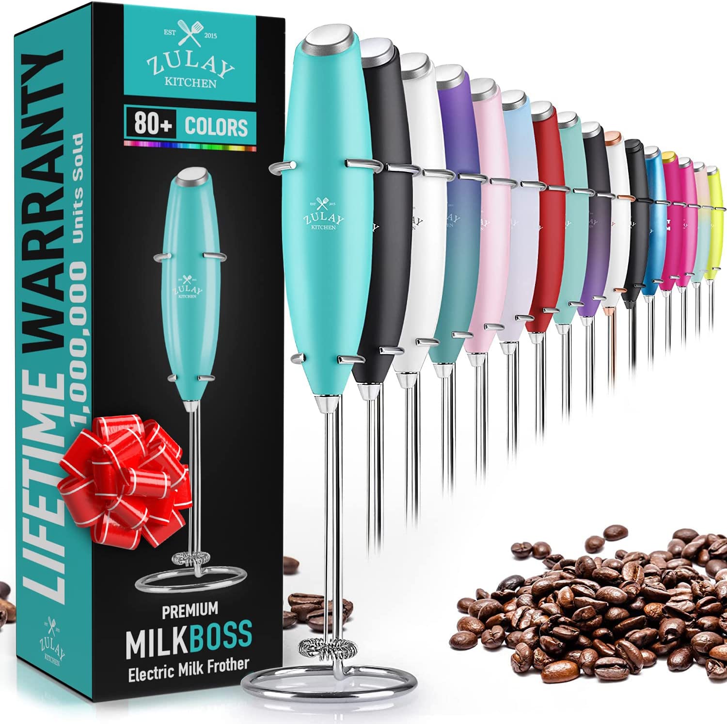 Mixpresso Electric Milk Frother - Latte Art Steamer, Electric