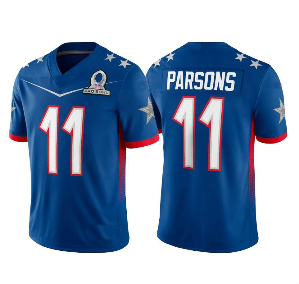 Mens Micah Parsons Cowboys 2022 NFC Game Jersey - Royal