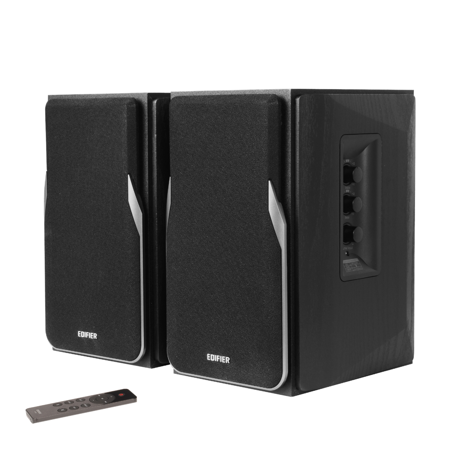  Edifier R1700BT Bluetooth Bookshelf Speakers - Active  Near-Field Studio Monitors - Powered Speakers 2.0 Setup Wooden Enclosure -  66w RMS : Electronics