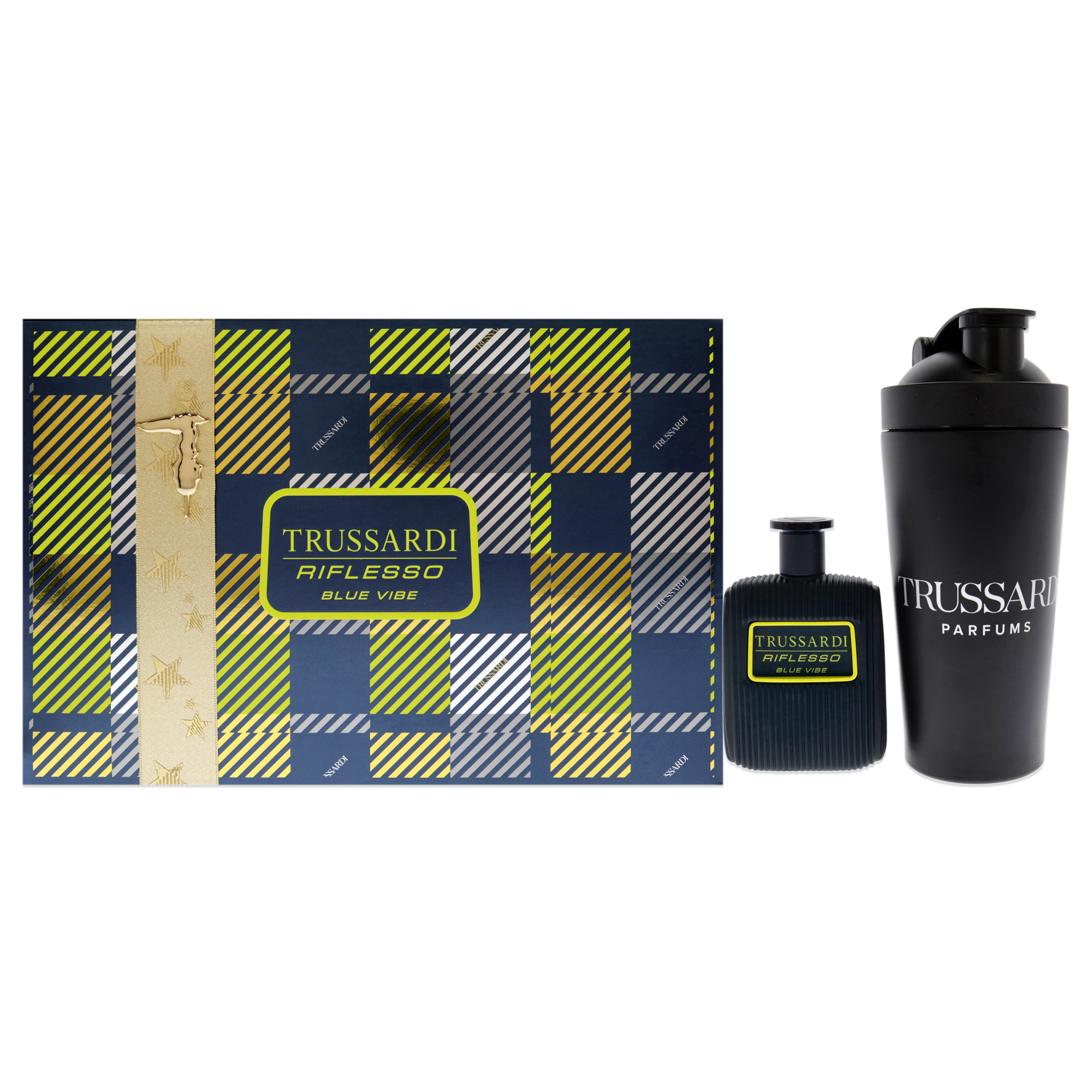 Riflesso Blue Vibe by Trussardi for Men 2 Pc Gift Set 3.4 oz EDT