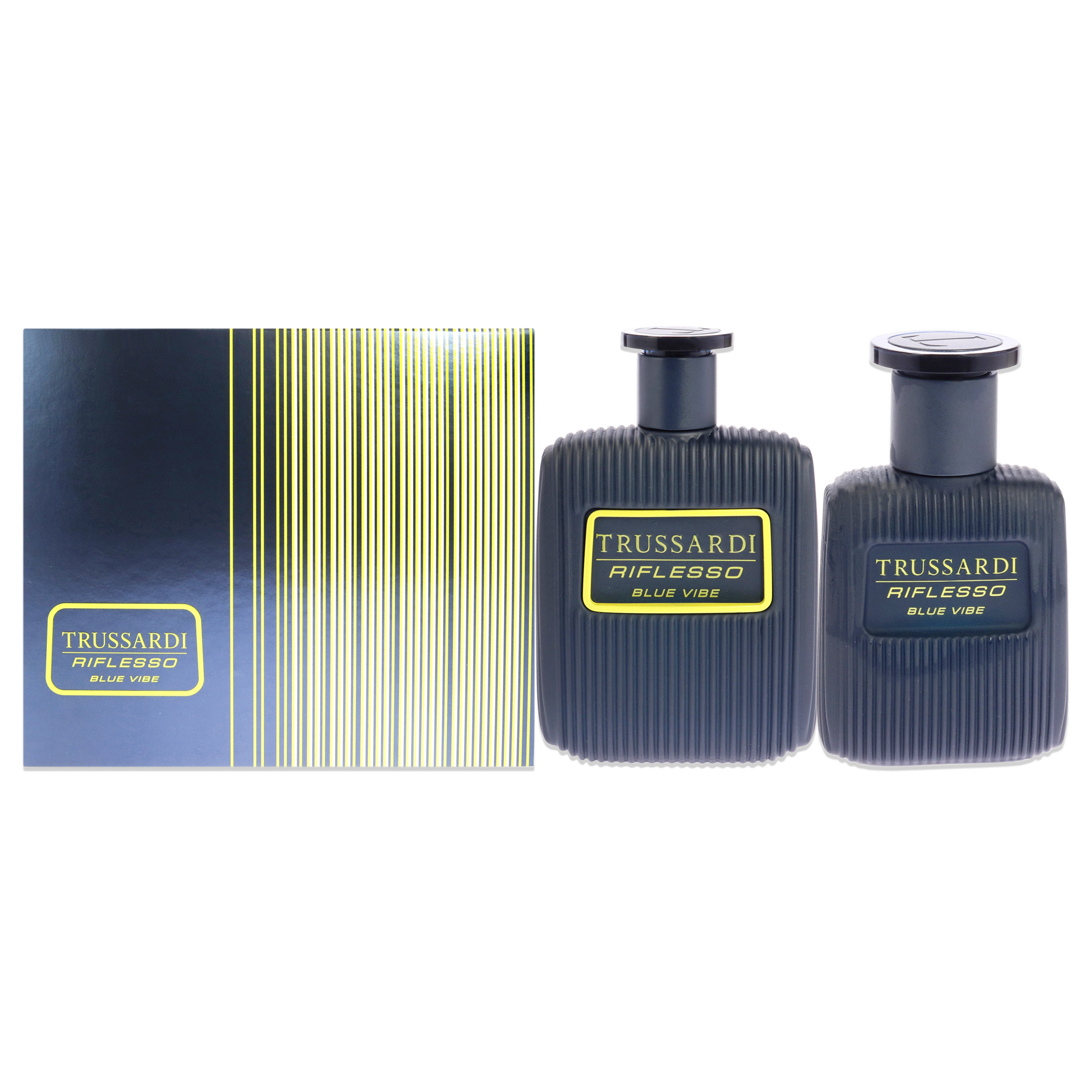 Riflesso Blue Vibe by Trussardi for Men 2 Pc Gift Set 3.4 oz EDT