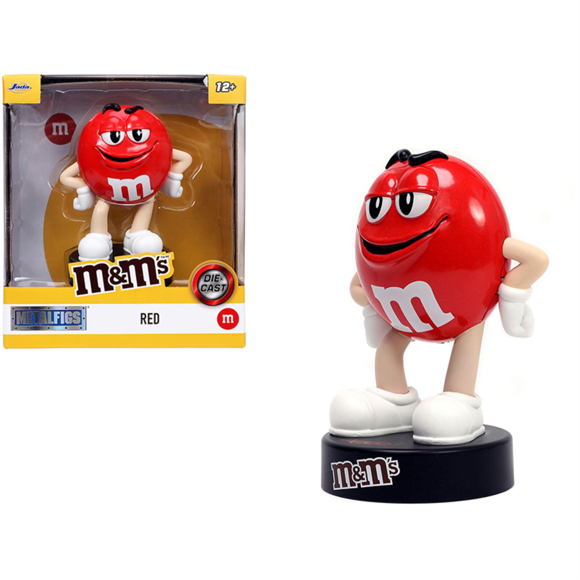 Green M&M's 5.25 Diecast Figurine Metalfigs Series by Jada