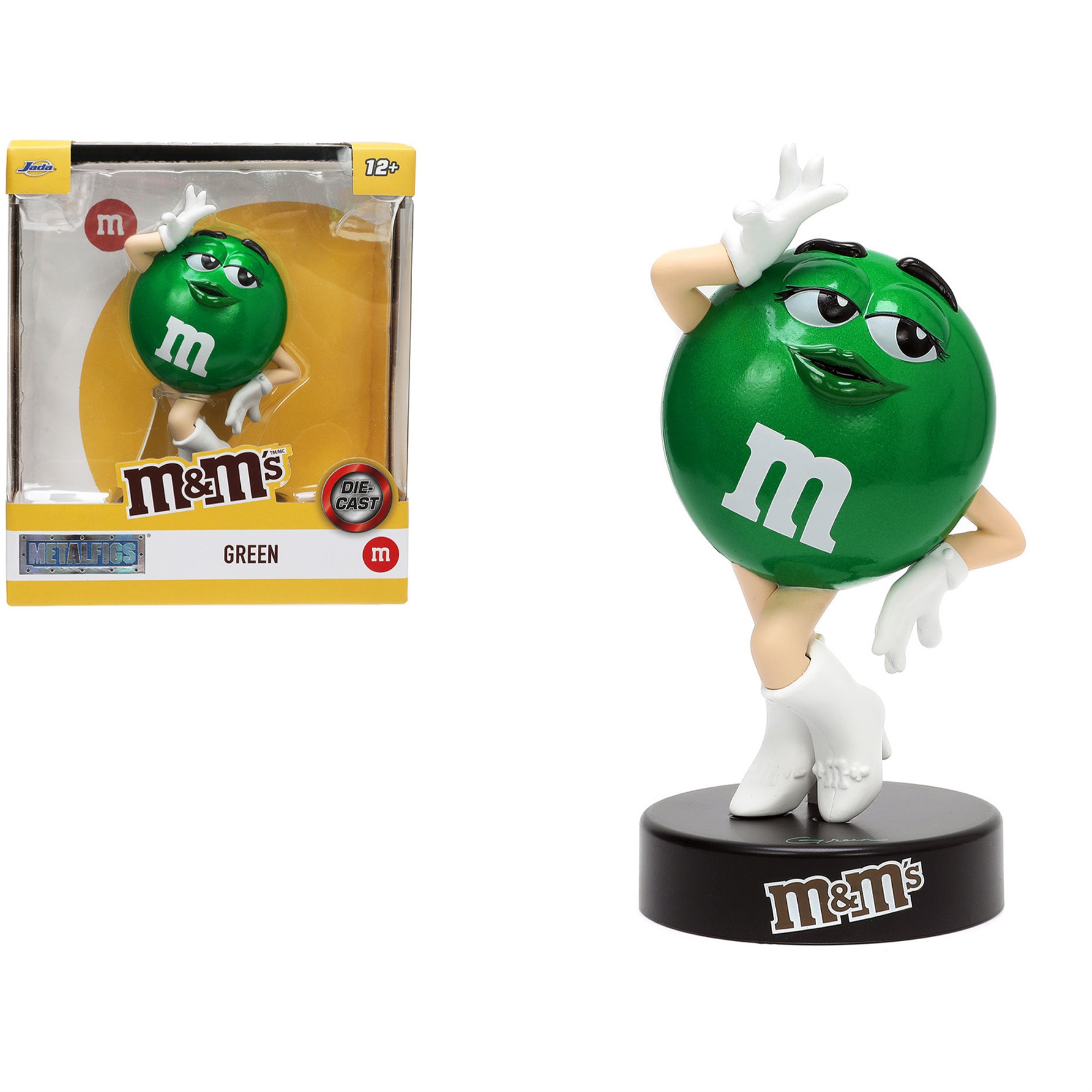 Red M&M's 4.5 Diecast Figurine Metalfigs Series by Jada