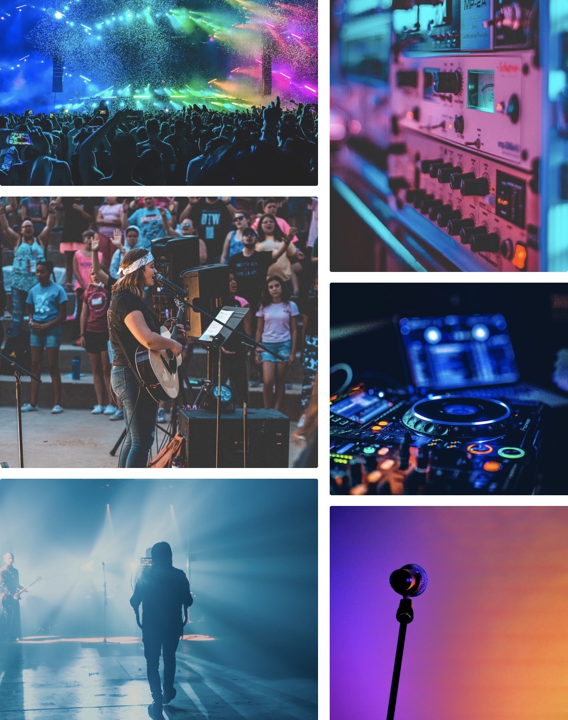 Aestival | Finde deinen nächsten Auftrag in der Konzert-Industrie