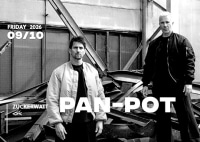 Event Image for 09/10 ZUCKERWATT w/ PAN-POT Event Image for 09/10 ZUCKERWATT w/ PAN-POT