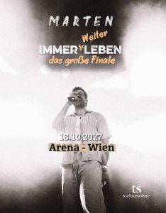 MARTEN (aut) - Mi., 13.10.2027, 19:00 at Arena Wien, Baumgasse 80, 1030 Wien, Österreich
