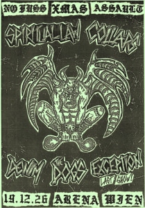 NO FUSS XMAS ASSAULT 2026 - Sat, Dec 19, 2026, 19:00 at Arena Wien, Baumgasse 80, 1030 Wien, Österreich