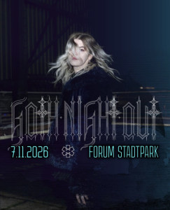 Goth Night Out - Sat, Nov 07, 2026, 22:00 at Forum Stadtpark, Stadtpark 1, 8010 Graz, Österreich