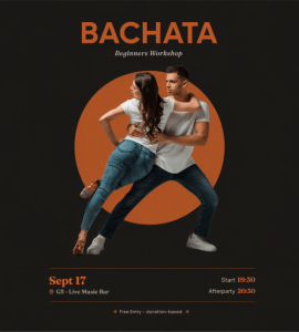 Bachata Workshop & Party - Do., 17.09.2026, 19:00 at G5 - Live Music Bar, Heiligenstädter Straße 31, 1190 Wien, Österreich