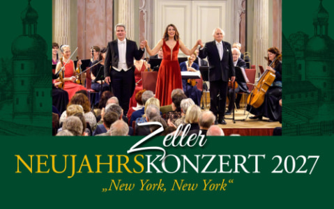Zeller Neujahrskonzert 2027 - Fr., 15.01.2027, 19:00 at Schloss Zell an der Pram, Schlossstraße 1, 4755 Zell an der Pram, Österreich