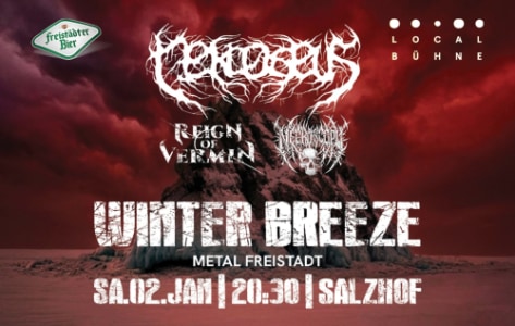 WINTER BREEZE 2027 - Sa., 02.01.2027, 20:30 at Salzhof Freistadt, Salzgasse 15, 4240 Freistadt, Österreich