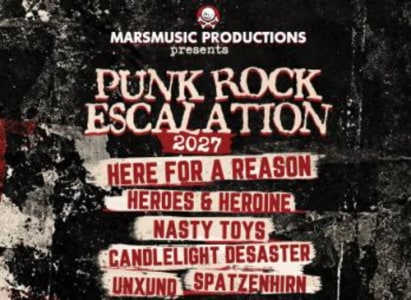 punkrock escalation 2027 - Fri, Apr 09, 2027, 18:20 at Szene Wien, Hauffgasse 26, 1010 Wien, Österreich