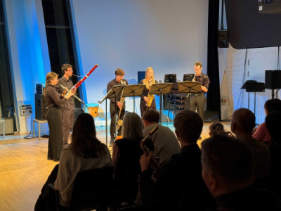 KAMMERMUSIKKONZERT „HOLZ ON TOUR" | KOORDINATION PETER TAVERNARO - Tue, Jan 12, 2027, 19:30 at Anton Bruckner Privatuniversität, Alice-Harnoncourt-Platz 1, 4040 Linz, Österreich