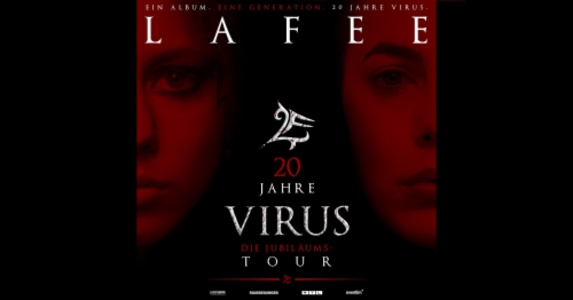 LaFee - 20 Jahre Virus Tour 2027 - Mo., 11.01.2027, 19:00 at Music Hall, Grabenweg 74, 6020 Innsbruck, Österreich
