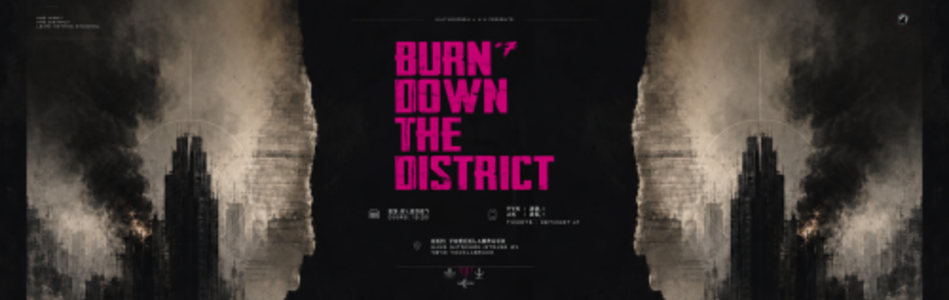 Burn down the District #7 - Sat, Jan 23, 2027, 19:30 at OKH Vöcklabruck, Hans Hatschek-Straße 24, 4840 Vöcklabruck, Österreich