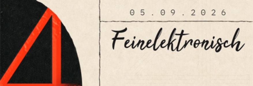 4 Jahre Feinelektronisch – Open Air & Indoor - Sa., 05.09.2026, 17:00 at OKH Vöcklabruck, Hans Hatschek-Straße 24, 4840 Vöcklabruck, Österreich
